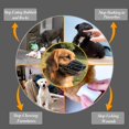 thumbnail image 5 of Super Metal Muzzle Dog Muzzles Leather Muzzle For Large Dogs,m, 5 of 5