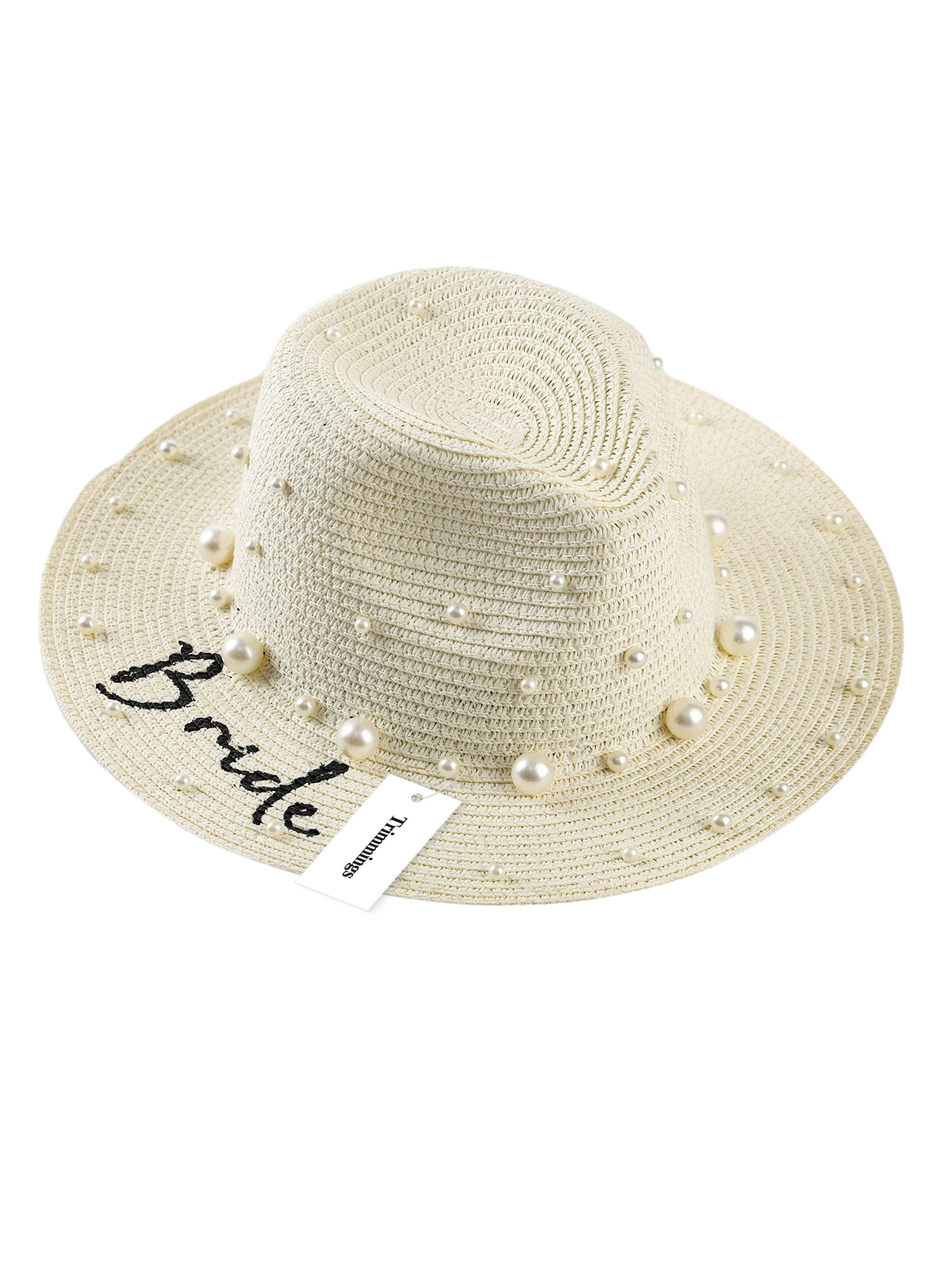 Pearl Accent Bride Hat, Adult, 1 Piece by Trimmings