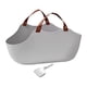 thumbnail image 5 of Caja de arena para gatos, caja de arena para gatos, lavabo grande para arena para gatos, contenedor abierto para mascotas, para gatos pequeños y media gris, 5 of 8