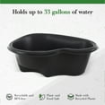 thumbnail image 5 of Algreen Rigid Plastic Pond Liner, 33 Gallon Base Accessory for Backyard Ponds - Avonlea, 5 of 12