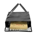 thumbnail image 2 of Yalin Insulated Pizza Delivery Bag, 20" x 20" x 6" Insulated Food Warmer Bags for Catering Food Delivery, Reusable Pizza Carrier for Commercial Restaurant (Black), 2 of 6