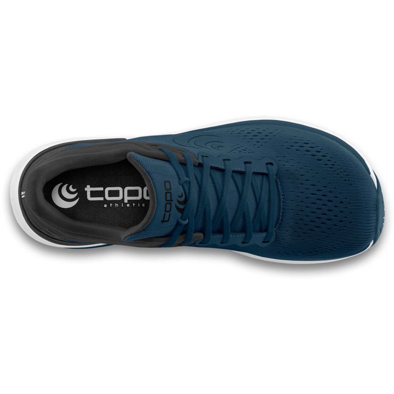 Topo Athletic Ultrafly 4 Mens Size 8.5 Navy Blue Black Running Shoes Used Topo Athletic Men main image 2