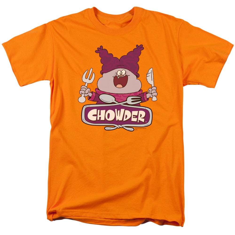 Chowder Cartoon Series Cartoon Network TV Show Logo Adult T-Shirt Tee ...