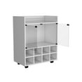 thumbnail image 6 of We Have Furniture Bar Cart Philadelphia, Living Room, White, 6 of 8