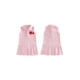 thumbnail image 2 of Toddler Baby Girl 4th of July Dress American Flag Stripes Sleevless Ruffle Lapel Dresses, 2 of 8