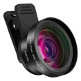 thumbnail image 1 of Kit d'Objectifs Pro pour iPhone, Samsung, Pixel, Macro et Grand Angle avec Éclairage LED et Étui de Voyage, 1 of 8