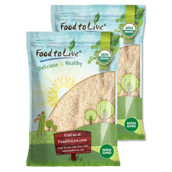 Organic Whole Psyllium Husks, 8 Pounds Non-GMO, Kosher, Raw, Vegan by Food to Live