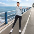 thumbnail image 6 of FORMRS Womens Long Sleeve Shirts UPF 50+ Sun Protection Quick Dry Fishing Hiking Tops, Size S-2XL, Blue Sheep Pattern, 6 of 8