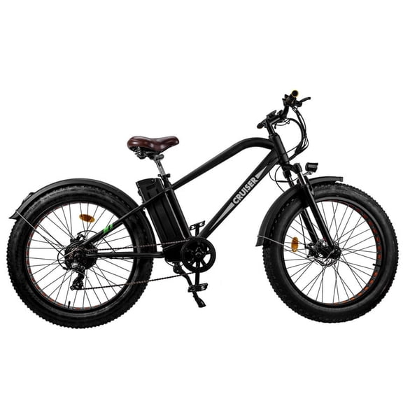 Electric City Bike for Adults 26",Peak 1500W E-Commuter Bikes 36V 10AH UL2849,Black