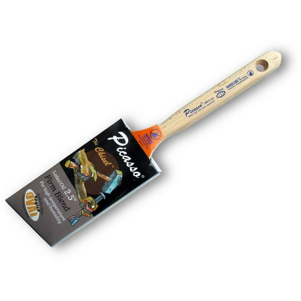 Proform Angled Sash Stiff Oval Paint Brush, 11/2 in, Standard