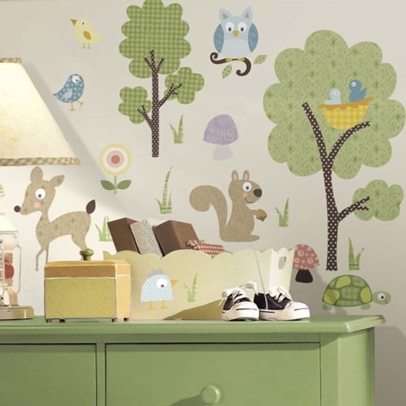 Woodland Animals Wall Decals