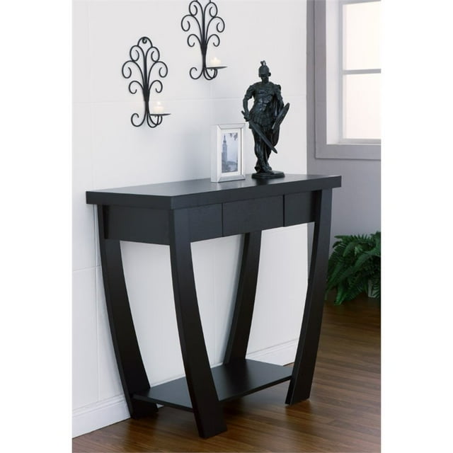 Bowery Hill Table de Chevet en Noir