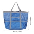 thumbnail image 2 of CUITING Grand Sac de Plage en Maille pour Femmes, Sac de Plage, Sac de Rangement, Sac de Plage Portable pour Fille, 2 of 6