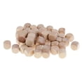 thumbnail image 2 of 50pcs 16mm Blank Cubes Square Corners, Wooden, D6 Math s Set for Board, 2 of 8