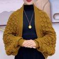 thumbnail image 2 of Yuanlong Womens Scarves Solid Color Knitted Scarf Soft Warm Winter Elegant Cozy Daily Wear Wrap Shawl, 2 of 3