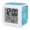 Aqua, Turquoise, Cyan, variant on Vintage Dark Gray Starfish Digital Alarm Clock for Bedrooms,Smart LED Alarm Clock with 7 Color Changing Night Light,Summer Coastal Beach Marine Silent Wake Up Clocks for Sleep Study Cooking 3.2"x3.2"