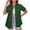 Green, variant on GigrtiJin Womens Summer Shirts Button up Casual Solid Color Shirt Cool Short Sleeve Beach Going out Tops Blouse
