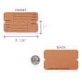 thumbnail image 2 of Carstens - Peach Patient / Doctor Preprinted ID Cards for 1.5 – 4” Ring Binder Spines - Pack of 100 (1658-16) - Ideal Medical Record Labels for 3 Ring Binders, 2 of 5