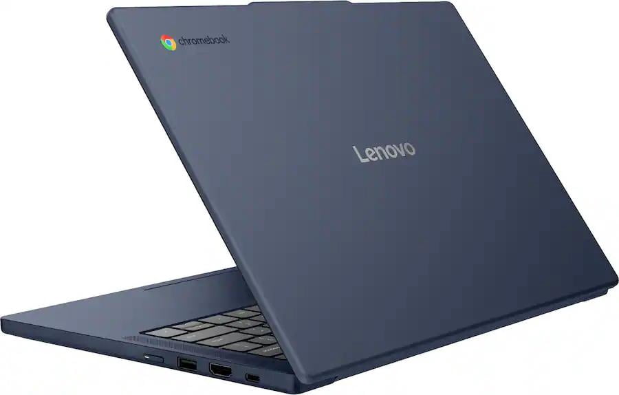 Lenovo - IdeaPad Slim 3 Chromebook - 14" 2K Touchscreen Laptop - MediaTek Kompanio 540 2025 - 4GB Memory - 64GB eMMC - Cosmic Blue