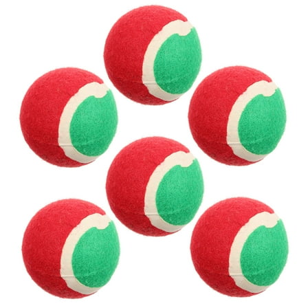 OUNONA 6Pcs Puppy Balls for Dogs Pet Toys for Small Puppies Teething and Chewing
