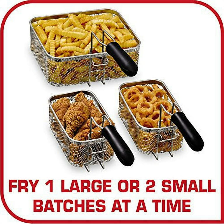 T-FAL TRIPLE BASKET FRYER FR390051