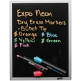 thumbnail image 4 of Neon Dry Erase Markers Bullet Tip Assorted Colors 5 Count, 4 of 4