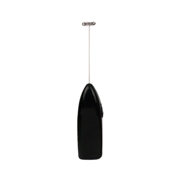 Black Electrics Coffee Mixers Milk Frother Handheld Egg Beater Milk Frothing Wand Electrics Stir Stick Kitchen Gadget Stainless Steel Mixer Black