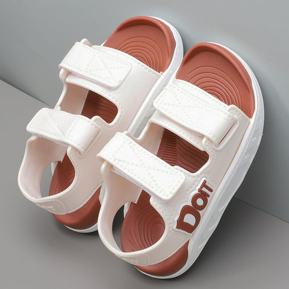 MEZZALL Child Girls Casual Sport Sandals Non- Beach Footwear Comfortable Lightweight Walking Shoes Toddler Kids Youth Stylish Adorable Casual Princess Solid Color Footwear