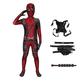 thumbnail image 3 of MINISO Deadpool Cosplay Disfraces Niños Hombres Superhéroe Mono con Máscara Accesorios Ropa de Fiesta de Halloween Trajes, 3 of 5