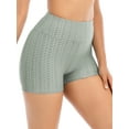 thumbnail image 6 of YouLoveIt Stretch Yoga Shorts Womens Workout Shorts Athletic Shorts High Waist Shorts Butt Lifting Hot Pants Workout Yoga Short Leggings Ruched Butt Push Up Gym Running Shorts, 6 of 7