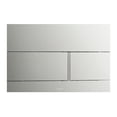 thumbnail image 2 of TOTO YT980#SS Dual Flush Push Button Plate for Select DuoFit In-Wall Tank Unit, Stainless Steel, 2 of 2