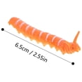 thumbnail image 2 of 12 Pcs Jouets Chenille Effrayants Rampants Couleurs Assorties pour Fêtes, 2 of 8