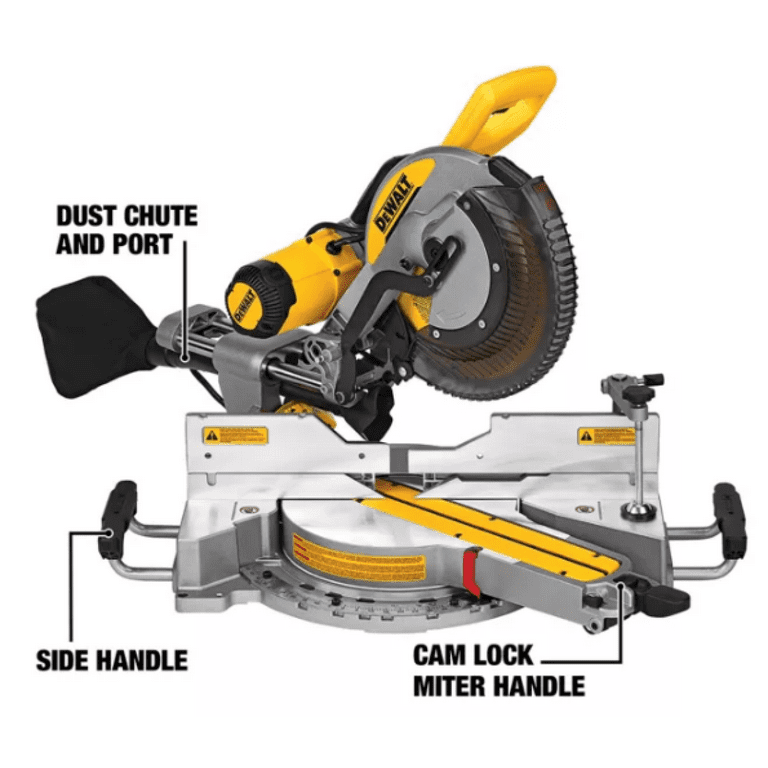 DEWALT Miter Saw, DoubleBevel, Compound, 12Inch, 15Amp, 59 OFF
