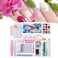 thumbnail image 1 of Nail Art Set, DIY Nail Art Set, Nail Art Tools Set, Portable Nail Grooming Kit, Fingernails Nail Salon for Home, 1 of 8