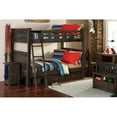 thumbnail image 2 of NE Kids Highlands Harper Full over Full Storage Bunk Bed in Espresso, 2 of 2