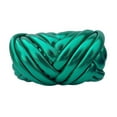 thumbnail image 3 of Hilo grueso Hilo voluminoso Hilo para tejer a mano Hilo para tejer a mano Tejido a ganchillo Nudo trenzado Suave Verde, 3 of 9
