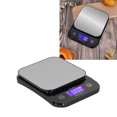 thumbnail image 3 of Food Scales For Kitchen, Rechargeable 400mA Lithium Battery Waterproof Digital Kitchen Scale  For Meat For Nutritious Meals For Liquid Solids Black 10kg/1g, 3 of 8