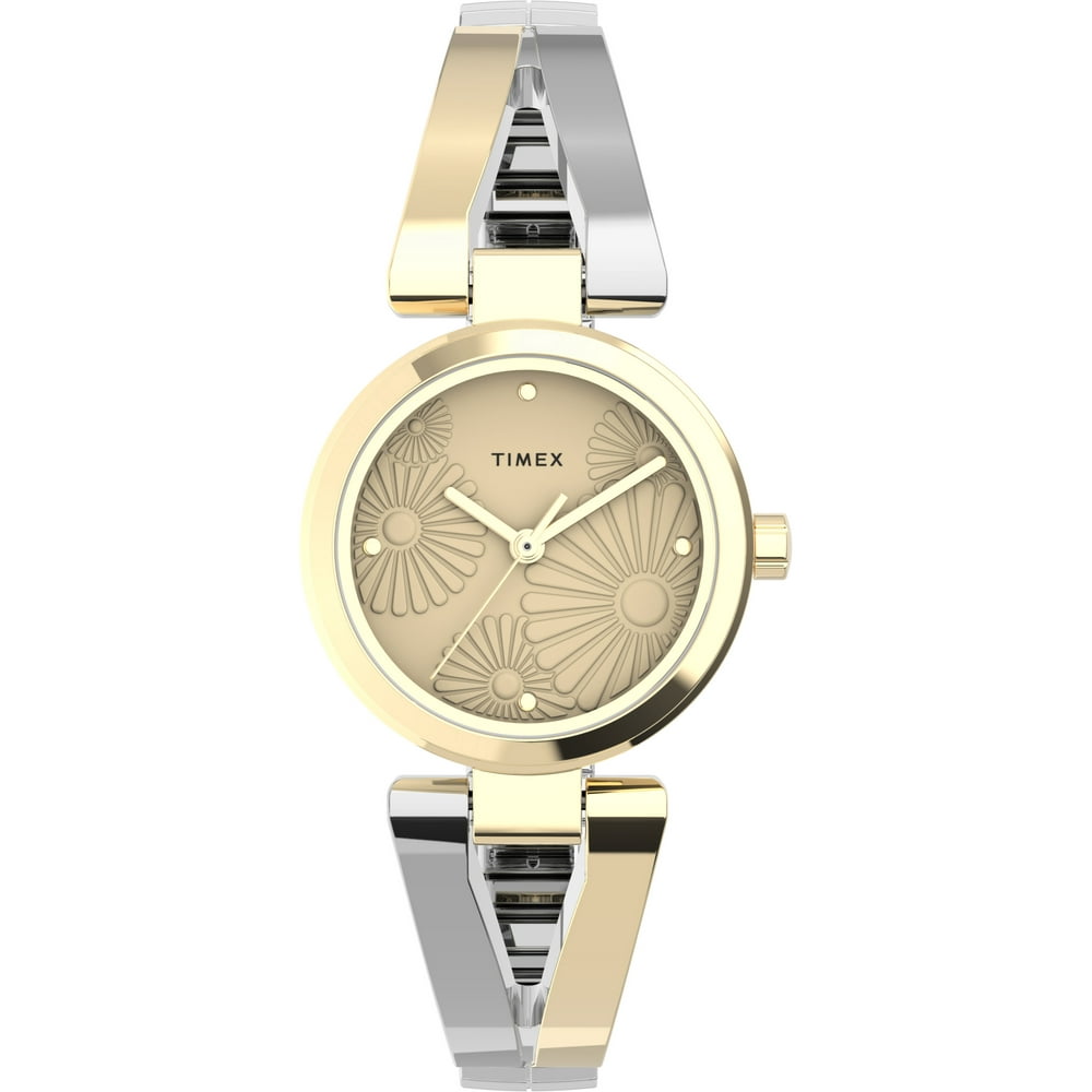 timex stretch bangle watch