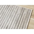 thumbnail image 3 of Rug Branch Modern Stripes, Tonal/Solid Grey Indoor Area Rug - 5' x 8', 3 of 8