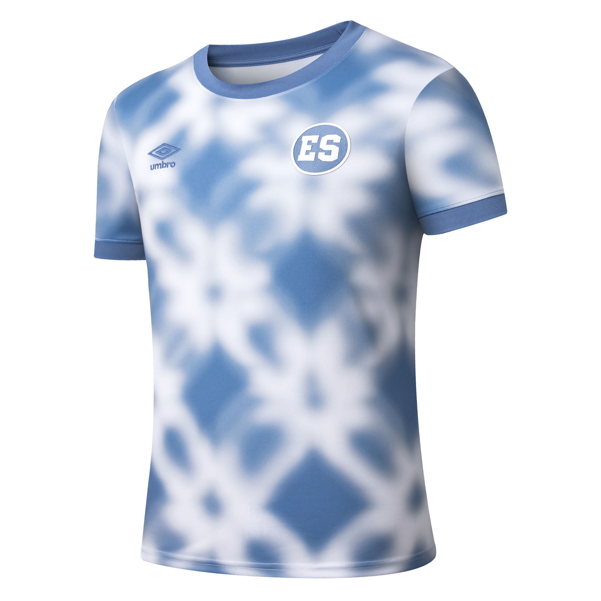 UMBRO★サッカーウェア★ホワイト/ブルー Men's-Umbro Blue El Salvador National Team 2025 Pre-Match Jersey