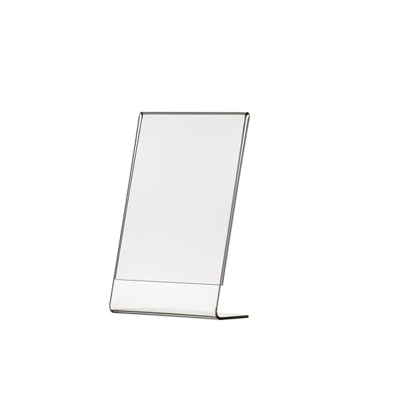 National Artcraft 4" x 6" Clear Acrylic Display Holder - Perfect for Signs and Photos - (Pkg/3)