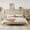 Natural2, variant on HMYG King Solid Wood Platform Bed with Rattan