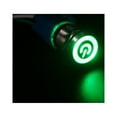 thumbnail image 2 of 19mm 12V LED Power Symbol ON-OFF Car Push Button Switch Latch Metal Waterproof, 2 of 4