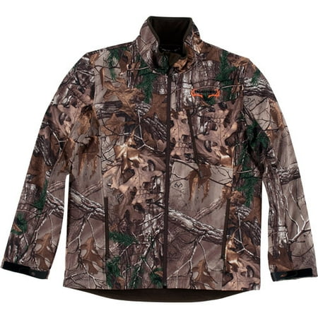 Realtree Men's Softshell Jacket, Xtra