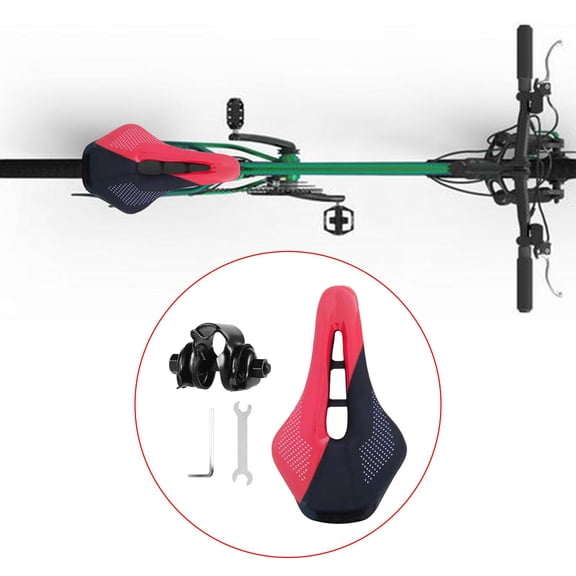 BAOSITY Bike Saddle Saddle Shockproof Silicone Comfortable Seat Cushion Bike Seat for Outdoor Mountain Bike Women