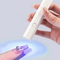 thumbnail image 6 of UV Gel Lamp, 3W, LED Dryer Pen Light, 60s Quick Drying, Handheld UV Light, 180mAh, Press Lamp, 6 of 8