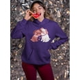 thumbnail image 2 of Lovely Dogs Hoodie Women -Smartprints Designs, Female XX-Large, 2 of 4