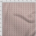 thumbnail image 4 of oneOone Georgette Viscose Brown Fabric Block Sewing Craft Projects Fabric Prints By Yard 42 Inch Wide-DT, 4 of 6