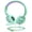 Green hpg, variant on VIVEFOX Over Ear Headphones, Wired Stereo Headsets With Mic, Foldable Bass Headset for PC/Phone(Red)