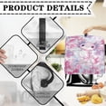 thumbnail image 4 of TSOVTHRID Axolotl Coral Bubble Print Mixer Cover Multipurpose Stand Mixer Dust Cover for 4.5-5 Quart Stand Mixer Portable Small Appliance Covers for Kitchen Aid Accessories and Attachments,S, 4 of 7